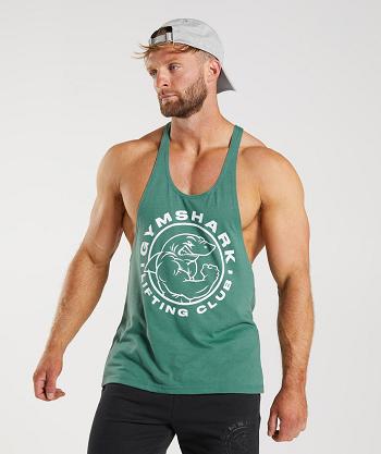 Stringers Gymshark Legacy Hombre Verde | CO 3585AHK